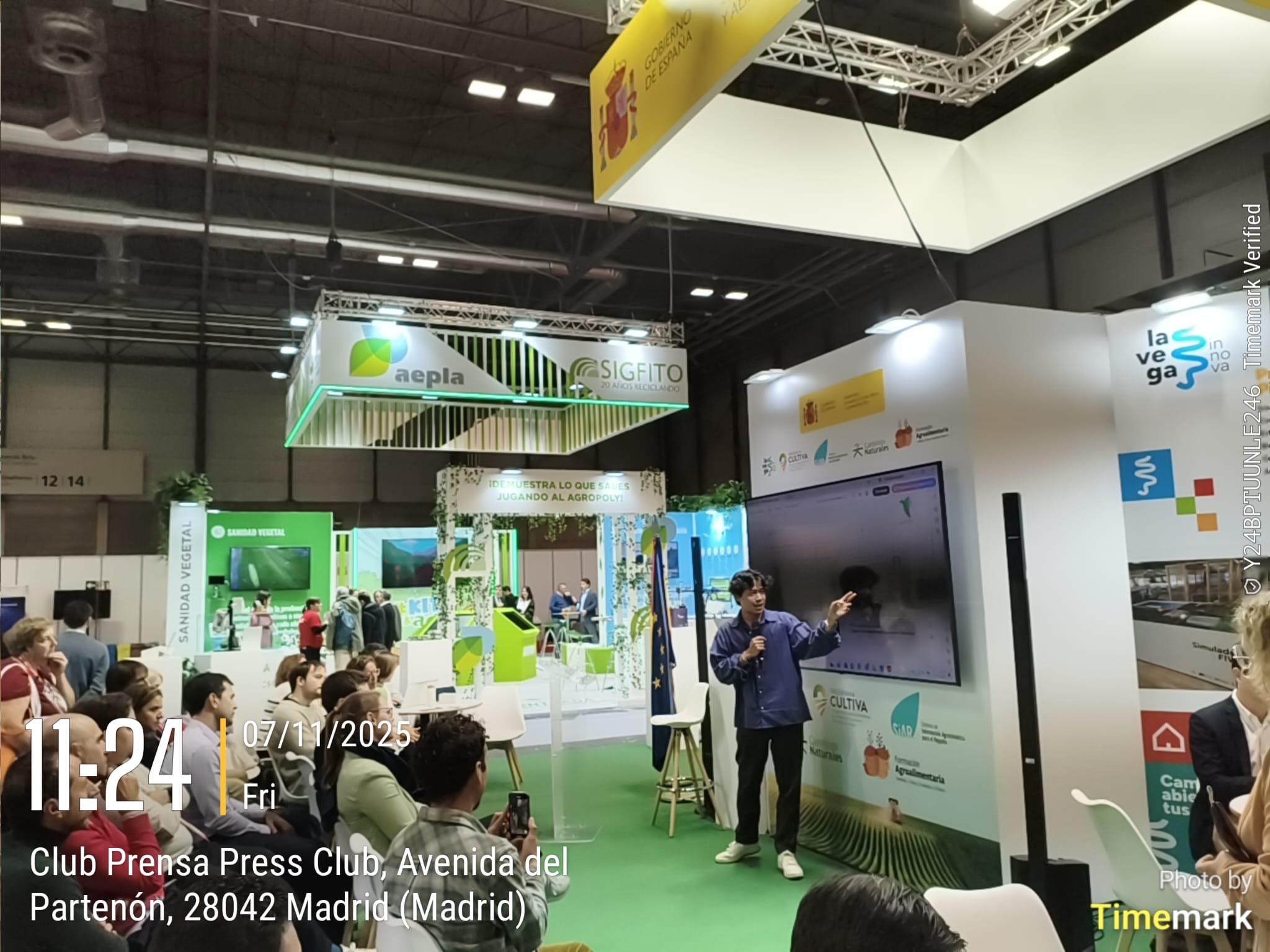 ¡El 6 y 7 de noviembre estuvimos en EXPO SAGRIS en IFEMA Madrid y fue todo un éxito!